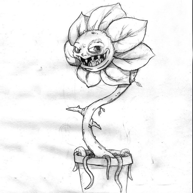 Безглазый Джек для срисовки