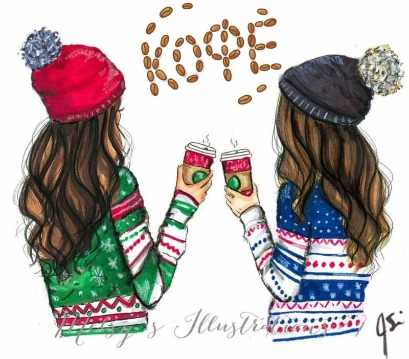 Арт для лучшей подруги