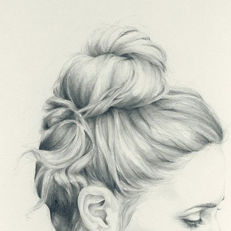 Цвет блондинки рисунок