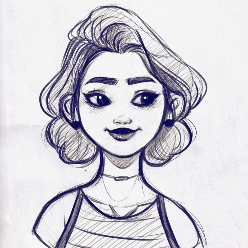 Наушники для срисовки