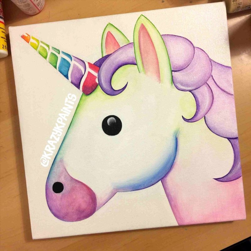 Реклама с единорогом