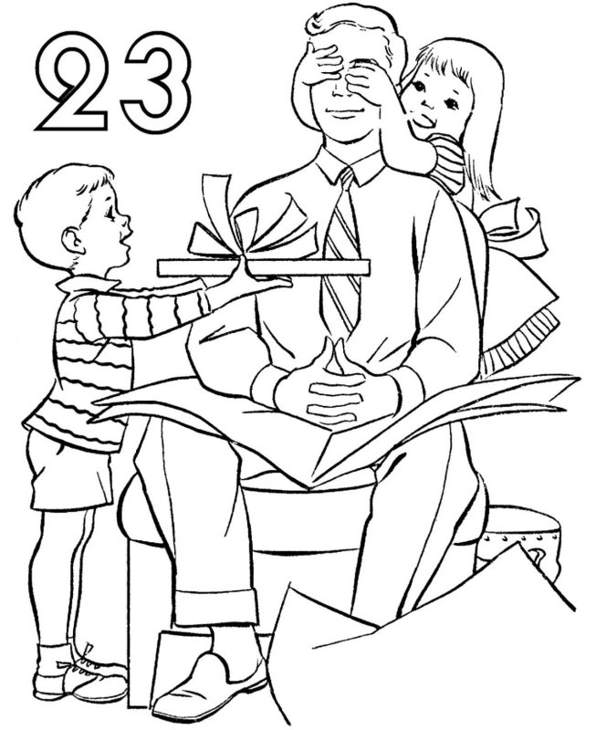 Рисование подарок для бабушки