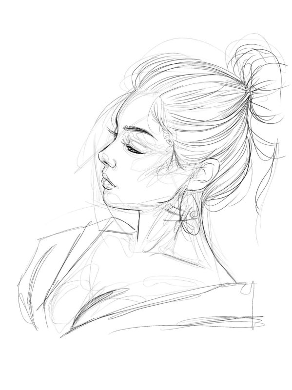 Зарисовки девушек