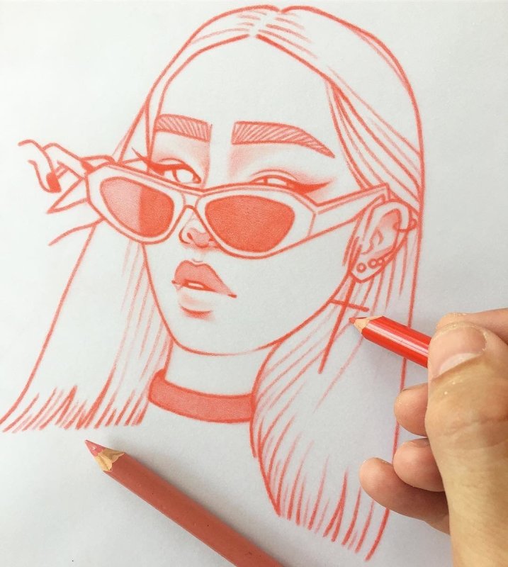 Рисунки фломастерами