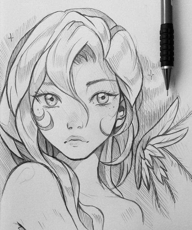 Простые Наброски для срисовки