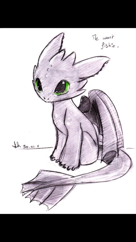 Два дракона эскиз