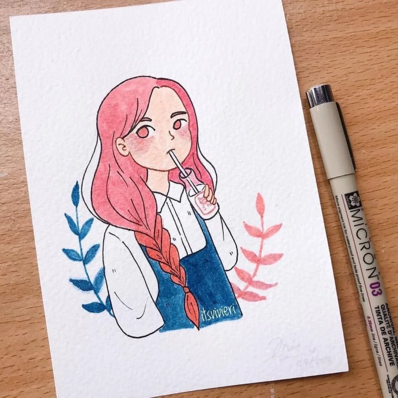 Рисунки для скетчбука маркерами