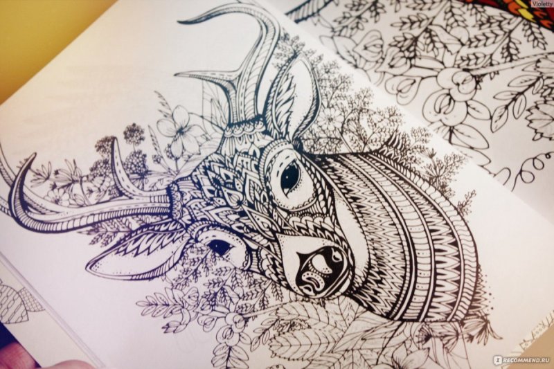 Скетчи черной ручкой сложные