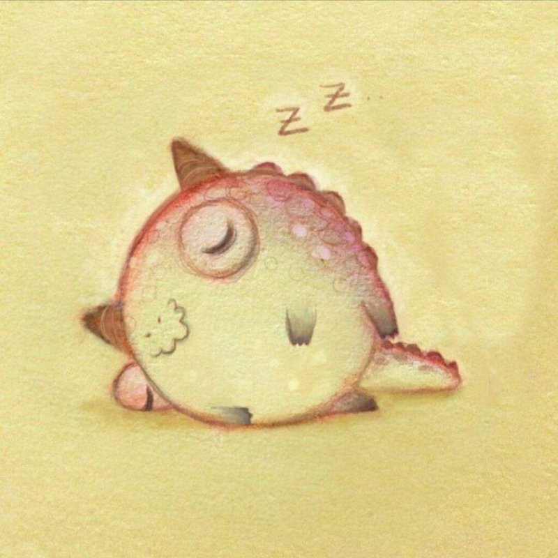 Объемные милые рисунки