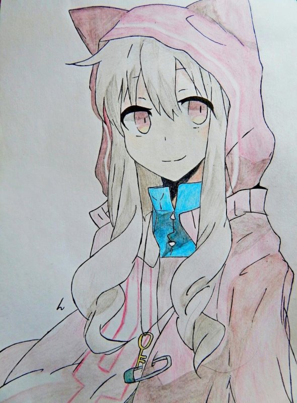 Срисовывать аниме карандашом