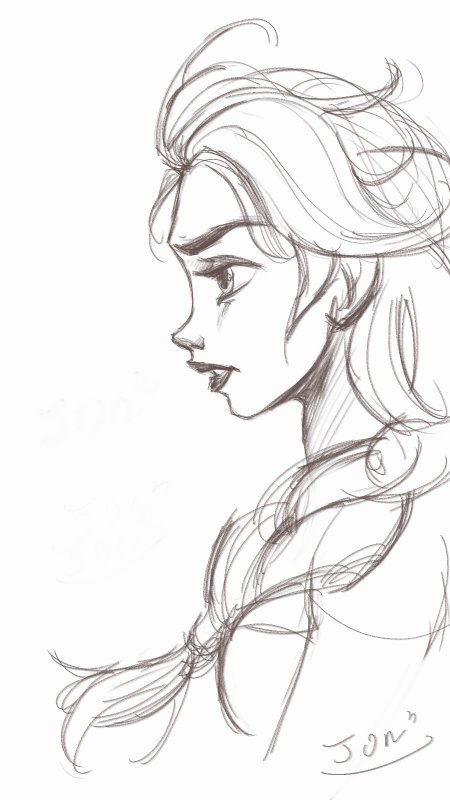 Портреты для скетчбука