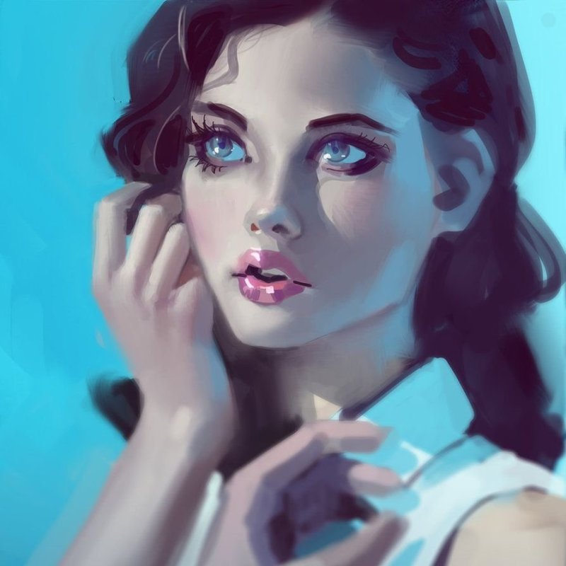 Нарисовать девушку