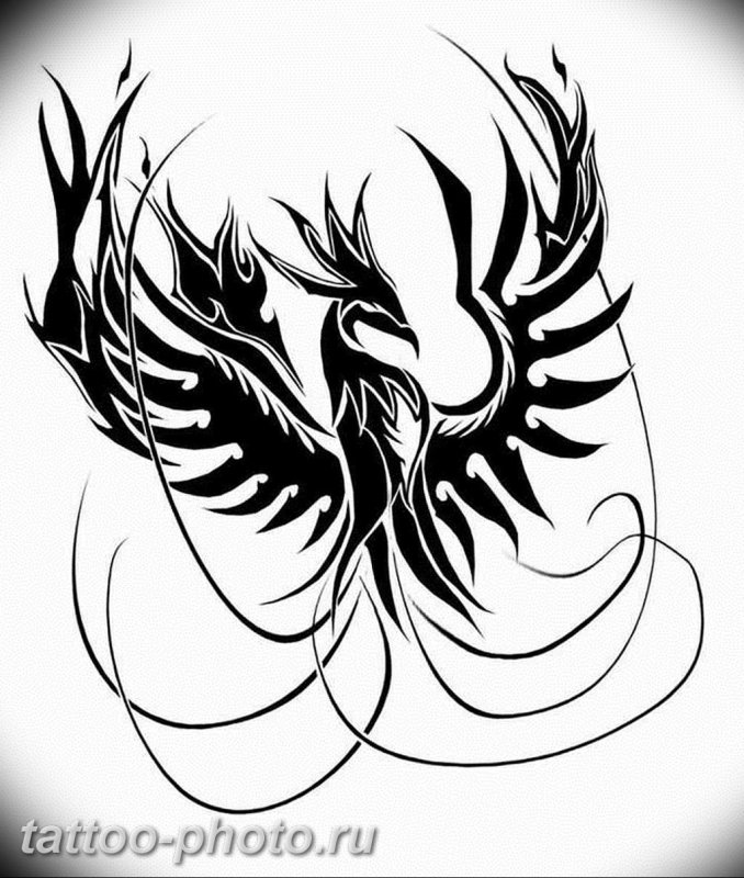 Феникс эскиз