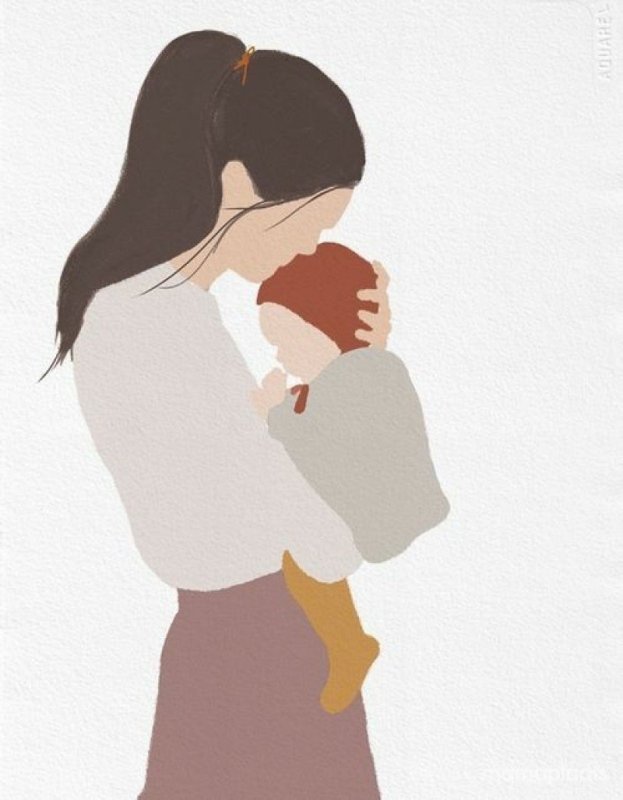 Картинки на день матери для срисовки