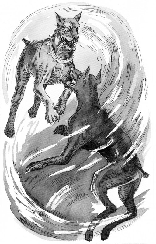 Дворняжка набросок