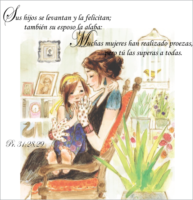 Мама с ребенком арт акварель