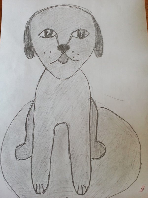 Иллюстрация к произведению Муму