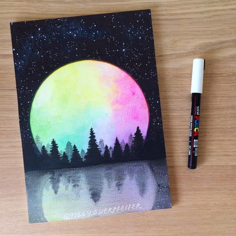 Цветное дерево