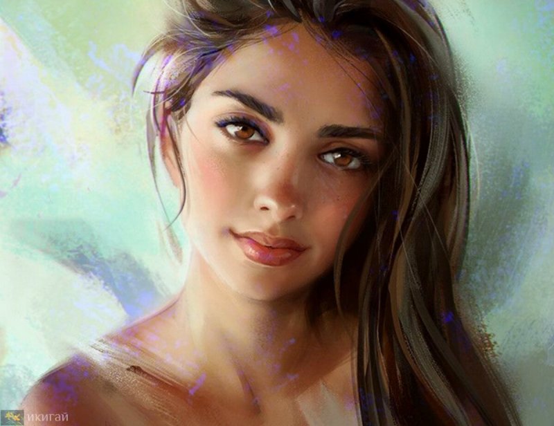 Рисованные стильные девушки