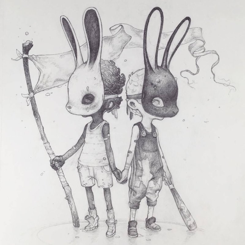 Кролик Графика