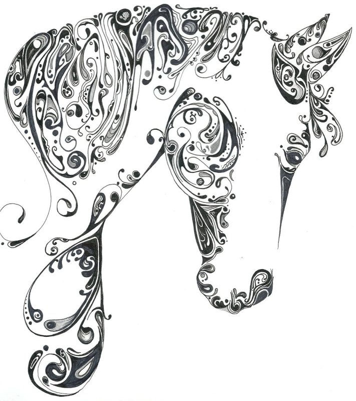 Красивый легкий узор