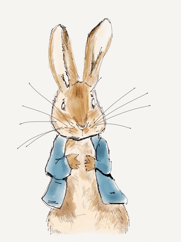 Заяц тату эскиз