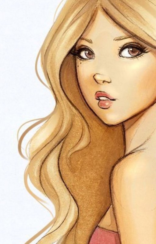 Модная прическа карандашом