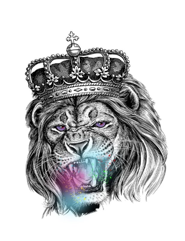 08668 Лев с короной Karlsbach