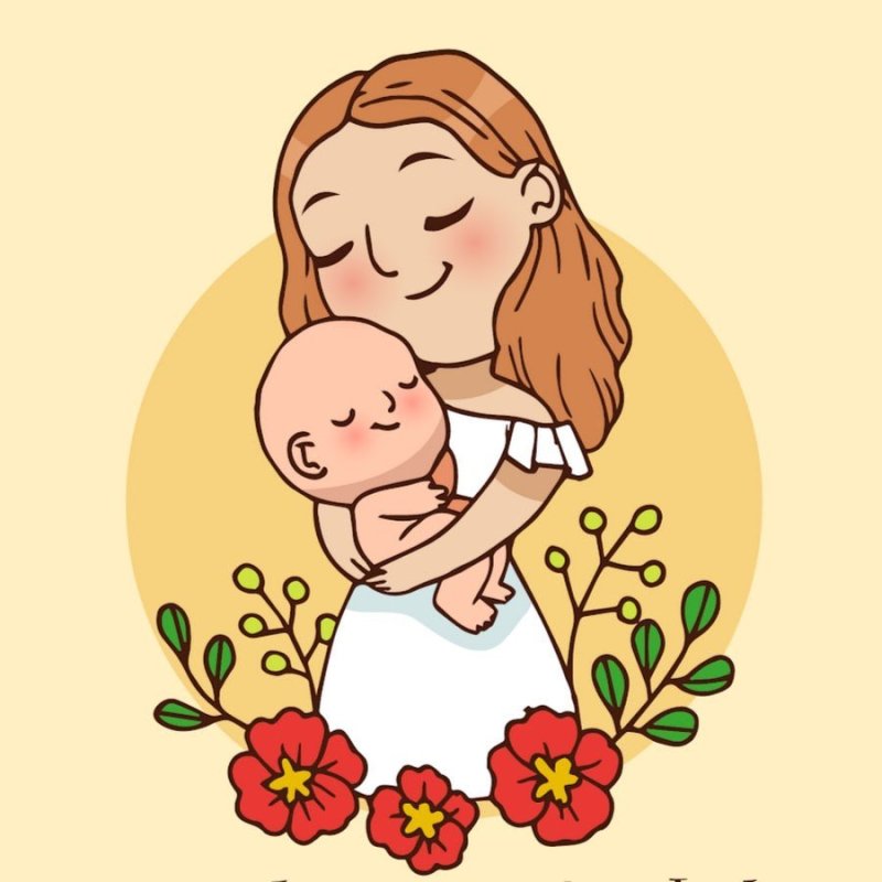 Рисунки на день матери для срисовки