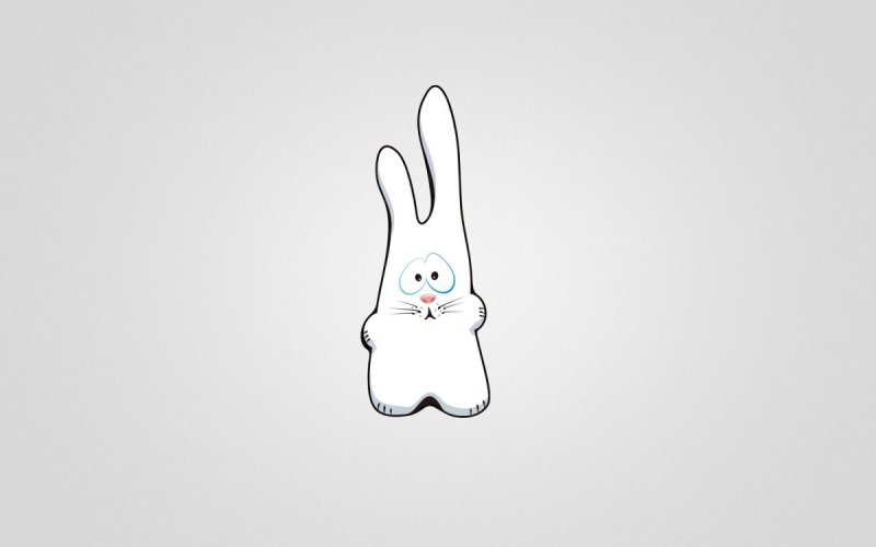 Кролик Минимализм