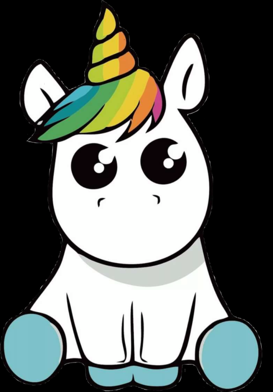 Рисование единорога для детей