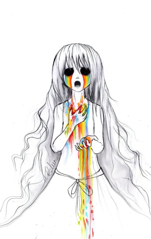 Страшные рисунки для срисовки