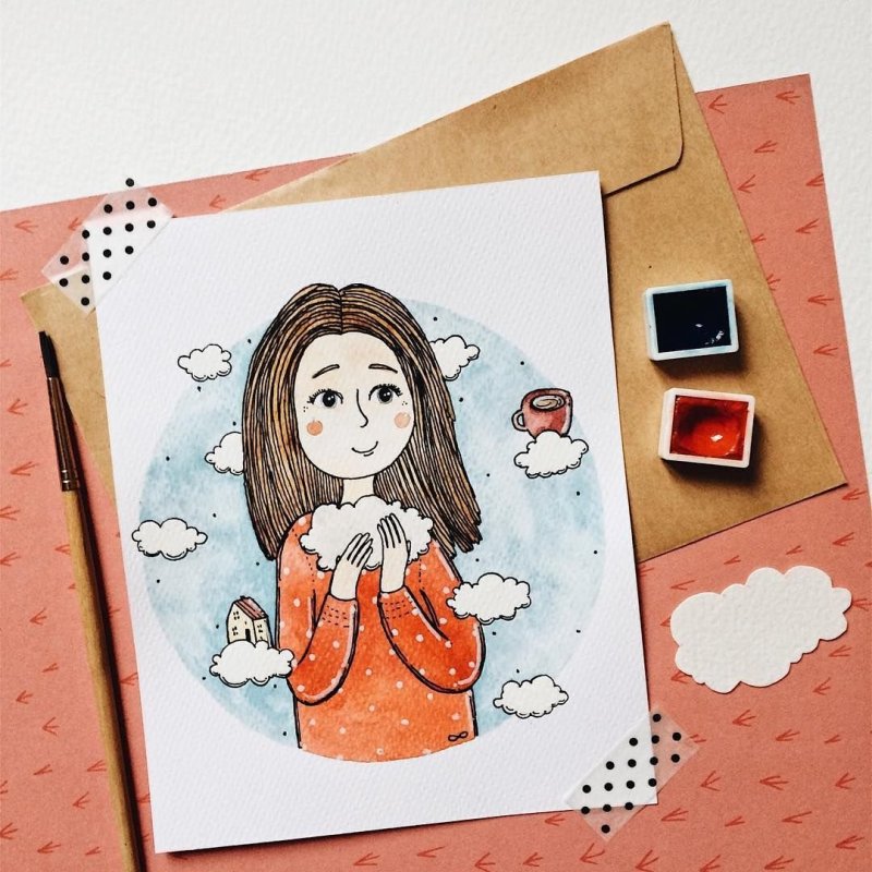 Прикольные милые рисуночки