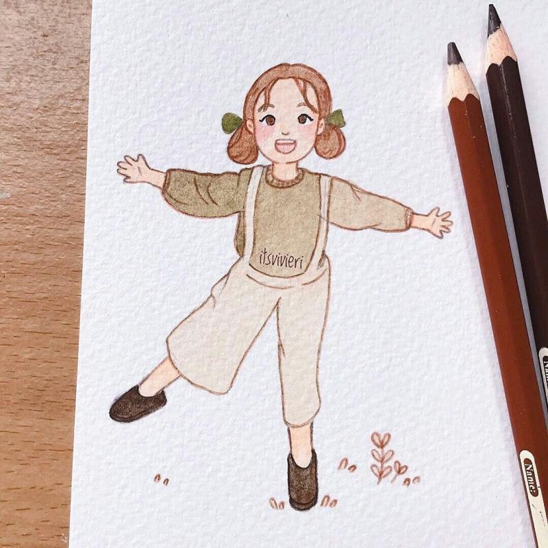 Мальчик с кудрявыми волосами арт