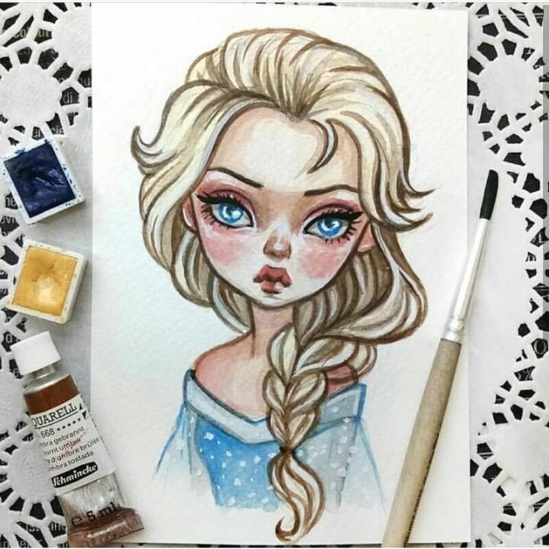 Нарисовать девушку