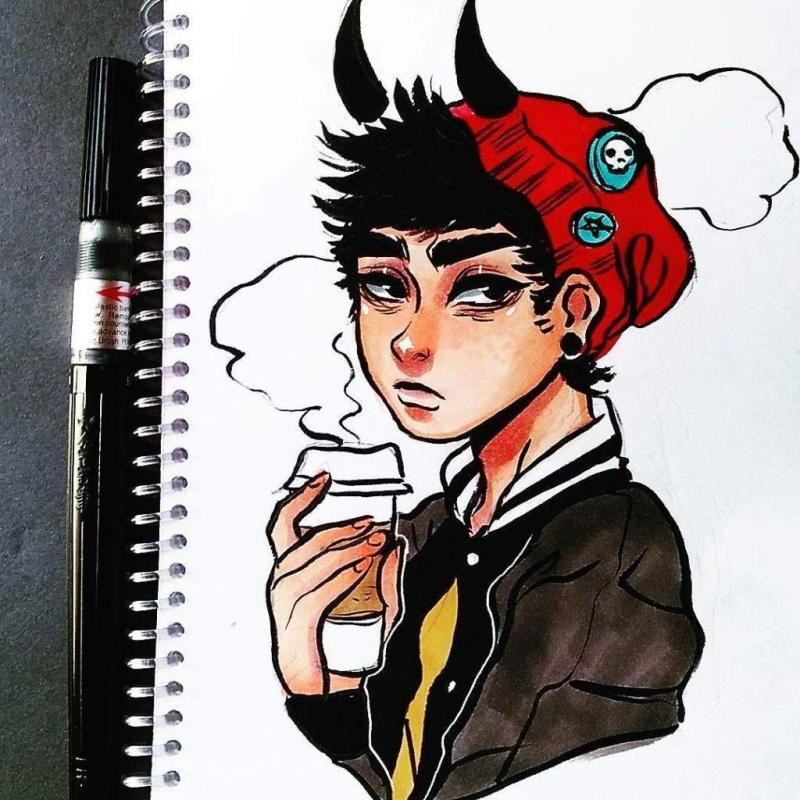 Милые девочки в мультяшном стиле