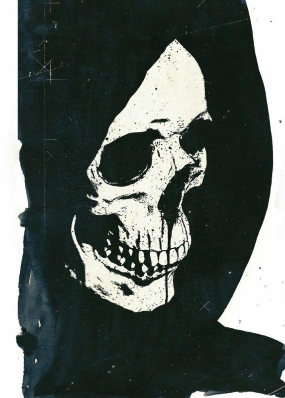 Череп эскиз