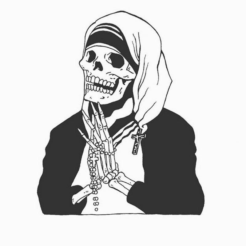 Смерть с косой на скейте