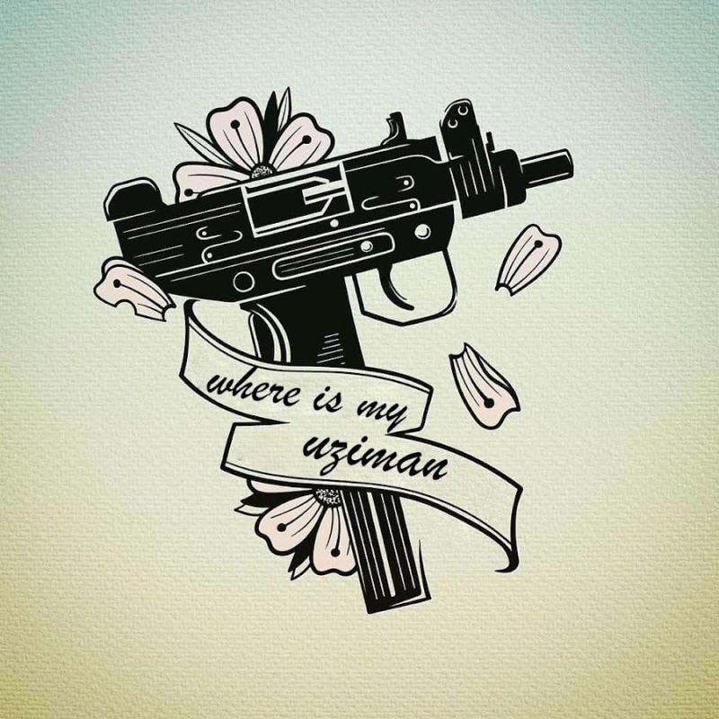 Череп черно белый