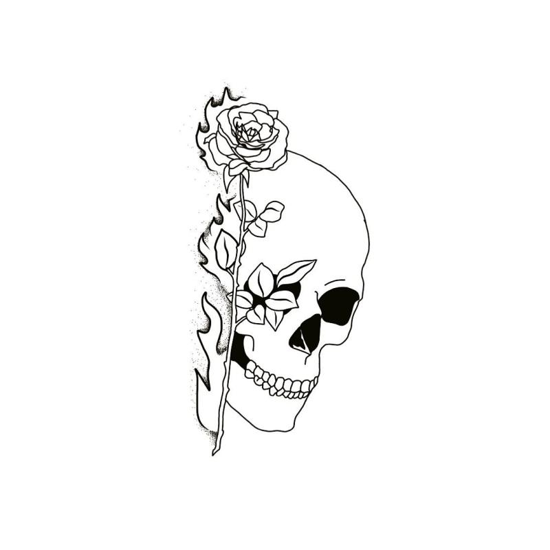 Принты с черепами