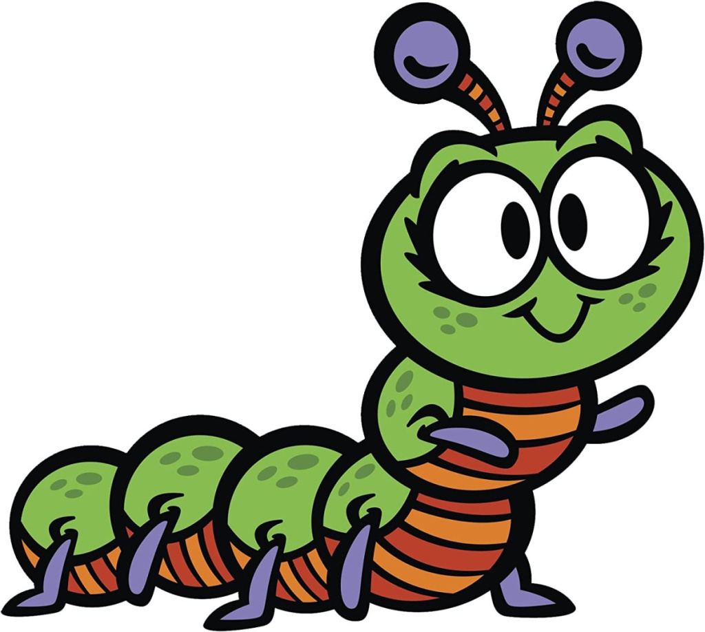 Гусеница для чтения