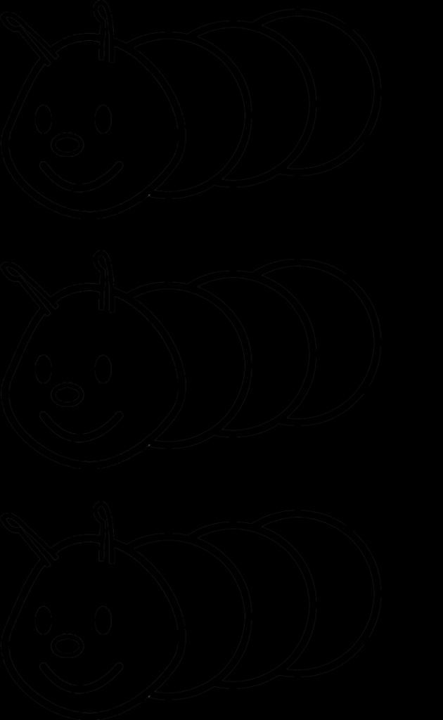 Гусеница листовертка раскраска