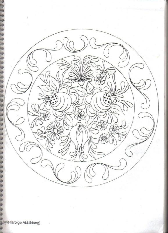 Поднос раскраска