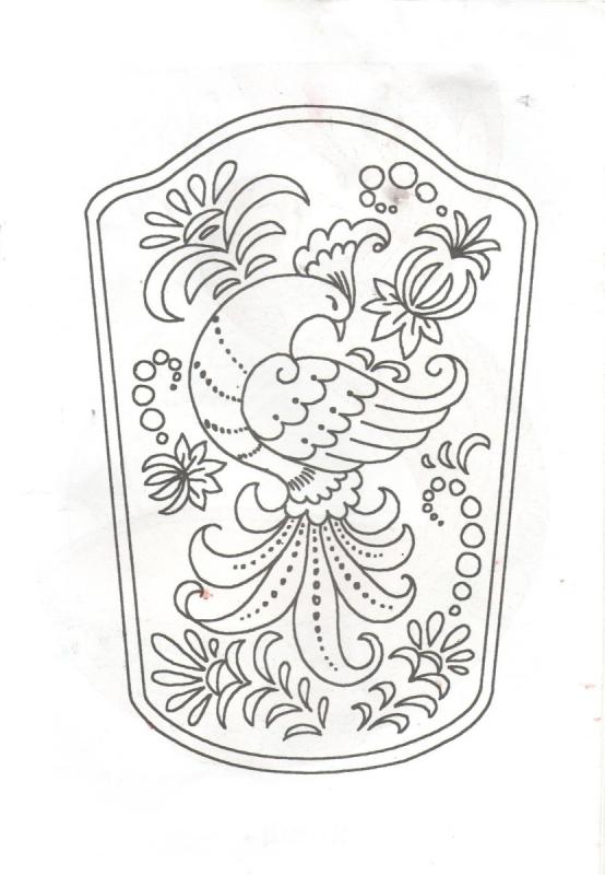 Хохломская роспись