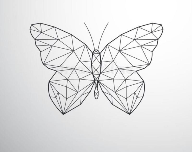 Геометрическая бабочка