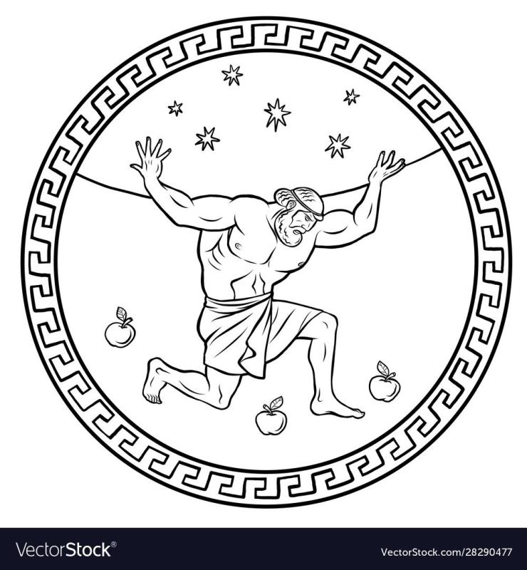 Афина Паллада богиня рисунки