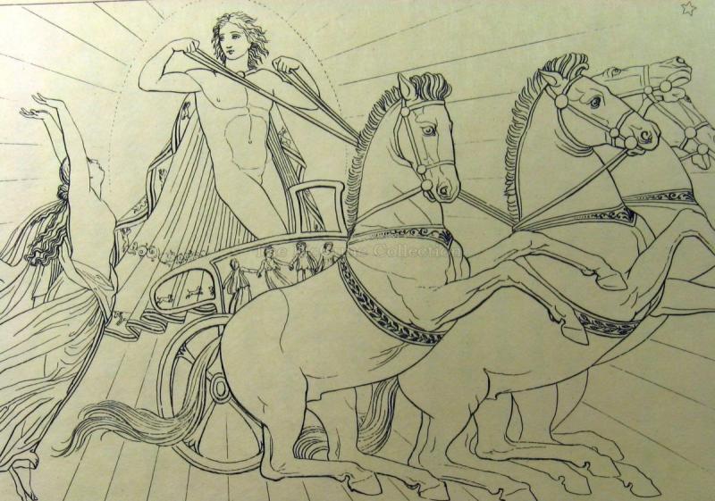 Мифы древней Греции Олимп рисунок