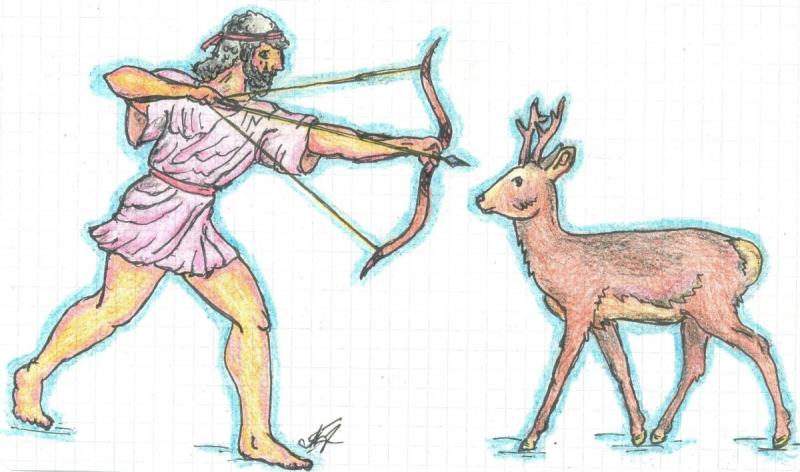 Персей и медуза Горгона раскраска для детей