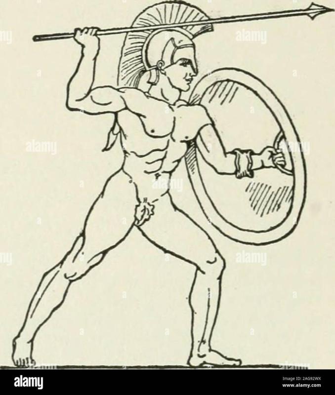 Посейдон Бог древней Греции рисунок