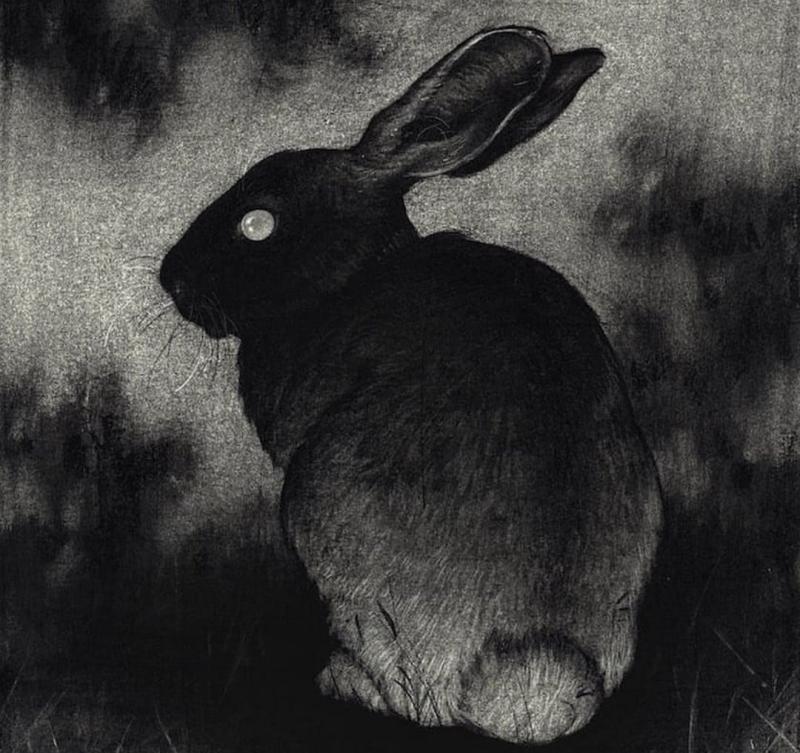 Обитатели холмов черный кролик Инле